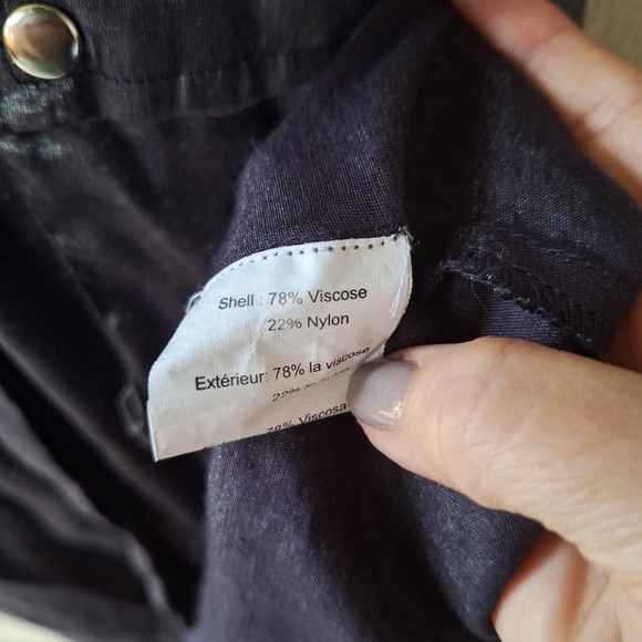 Samant Chauhan Utility Midi Dress Gun Metal Simmer Womens size S - Picture 8 of 10